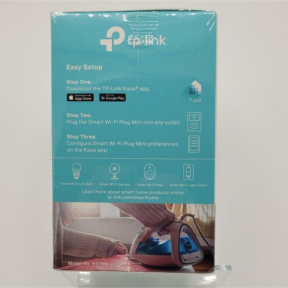 Sealed tp-link Smart Wi-Fi Plug Mini HS105 works with Alexa - Picture 4 of 8